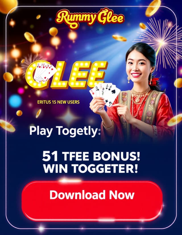 Rummy Glee Banner